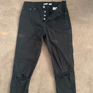 Levi black jeans
